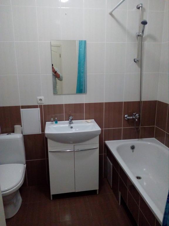 Apartment On Akademika Sakharova 伊万诺-弗兰科夫斯克 外观 照片